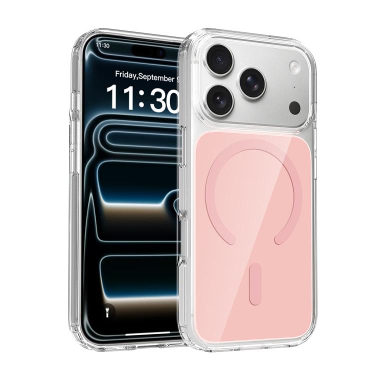 Capa para Telemóvel Magnética Colorida Híbrida PC Dura e TPU Suave, Para iPhone 17 Pro Max, Para iPhone 17 Pro, Para iPhone 17