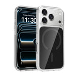 Capa para Telemóvel Magnética Colorida Híbrida PC Dura e TPU Suave, Para iPhone 17 Pro Max, Para iPhone 17 Pro, Para iPhone 17