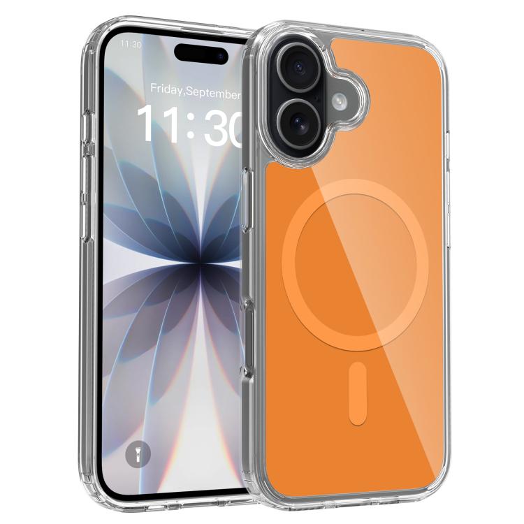Capa para Telemóvel Magnética Colorida Híbrida PC Dura e TPU Suave, Para iPhone 17 Pro Max, Para iPhone 17 Pro, Para iPhone 17
