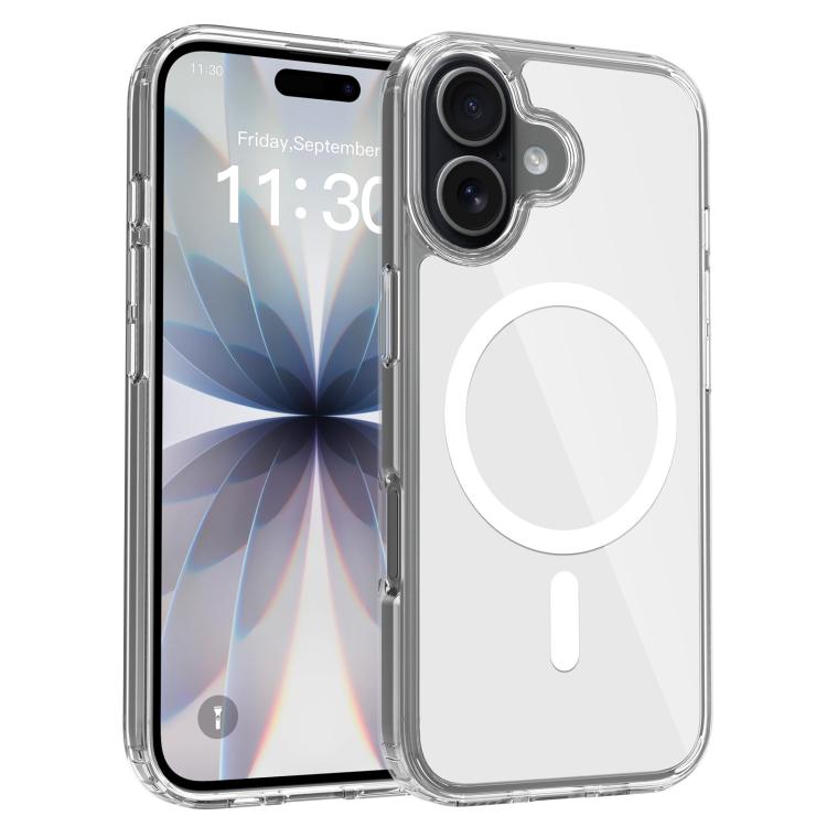 Capa para Telemóvel Magnética Colorida Híbrida PC Dura e TPU Suave, Para iPhone 17 Pro Max, Para iPhone 17 Pro, Para iPhone 17