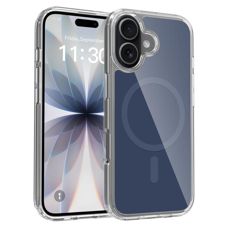 Capa para Telemóvel Magnética Colorida Híbrida PC Dura e TPU Suave, Para iPhone 17 Pro Max, Para iPhone 17 Pro, Para iPhone 17
