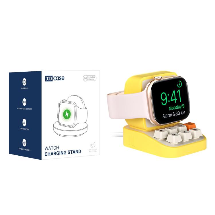 XDcase Para Apple Watch Suporte de Carregamento para Relógio Inteligente com Design de Máquina de Escrever