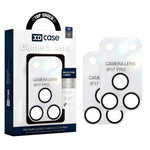 XDcase 2pcs Protetor Integrado Translúcido Fosco de Acrílico para Lente da Câmara, Para iPhone 17 Pro Max, Para iPhone 17 Pro