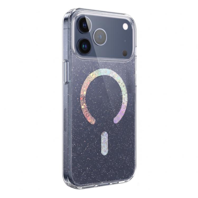Capa para Telemóvel TPU Magnética com Brilhos, Para iPhone 17 Pro Max, Para iPhone 17 Pro