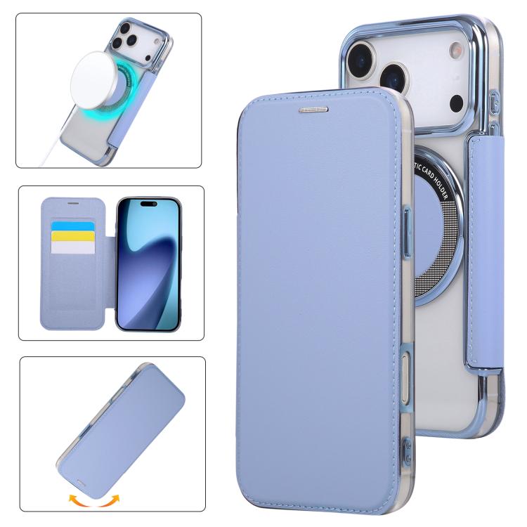 Capa para Telemóvel em Pele Vegana com Revestimento Magnético Ultra-fino, Para iPhone 17 Pro Max, Para iPhone 17 Pro, Para iPhone 17, Para iPhone Air, Para iPhone 16e, Para iPhone 16 Pro Max