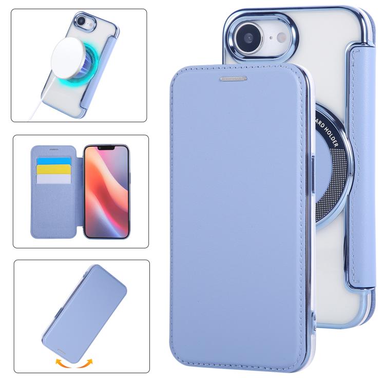 Capa para Telemóvel em Pele Vegana com Revestimento Magnético Ultra-fino, Para iPhone 17 Pro Max, Para iPhone 17 Pro, Para iPhone 17, Para iPhone Air, Para iPhone 16e, Para iPhone 16 Pro Max