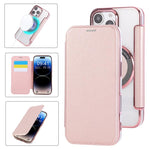Capa para Telemóvel em Pele Vegana com Revestimento Magnético Ultra-fino, Para iPhone 17 Pro Max, Para iPhone 17 Pro, Para iPhone 17, Para iPhone Air, Para iPhone 16e, Para iPhone 16 Pro Max