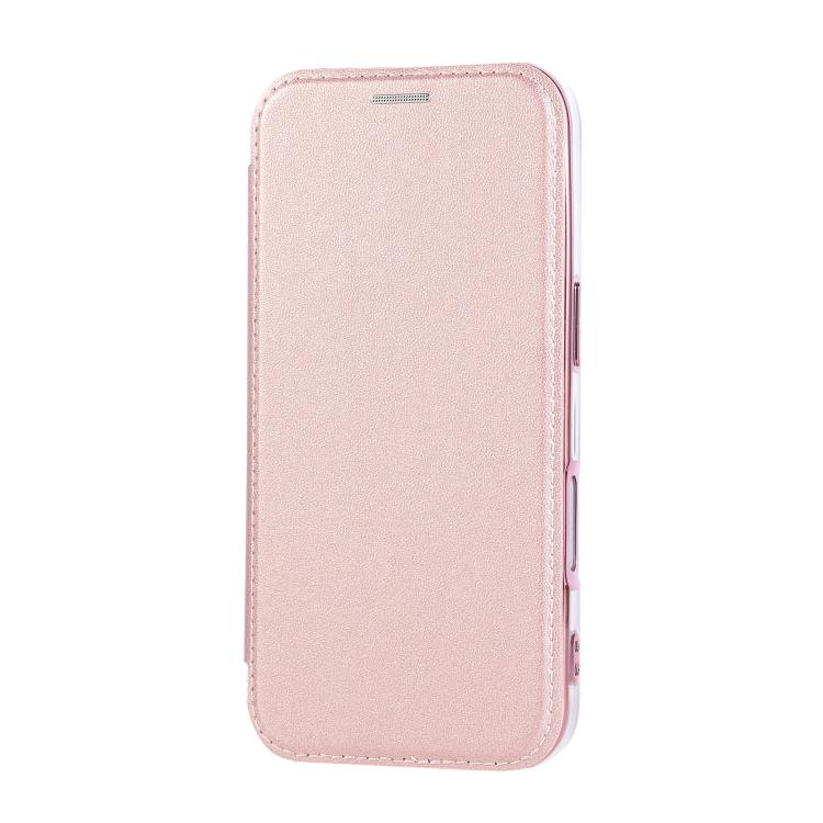 Capa para Telemóvel em Pele Vegana com Revestimento Magnético Ultra-fino, Para iPhone 16 Pro, Para iPhone 16 Plus, Para iPhone 16, Para iPhone 15 Pro Max, Para iPhone 15 Pro, Para iPhone 15 Plus / 14 Plus