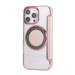 Capa para Telemóvel em Pele Vegana com Revestimento Magnético Ultra-fino, Para iPhone 16 Pro, Para iPhone 16 Plus, Para iPhone 16, Para iPhone 15 Pro Max, Para iPhone 15 Pro, Para iPhone 15 Plus / 14 Plus