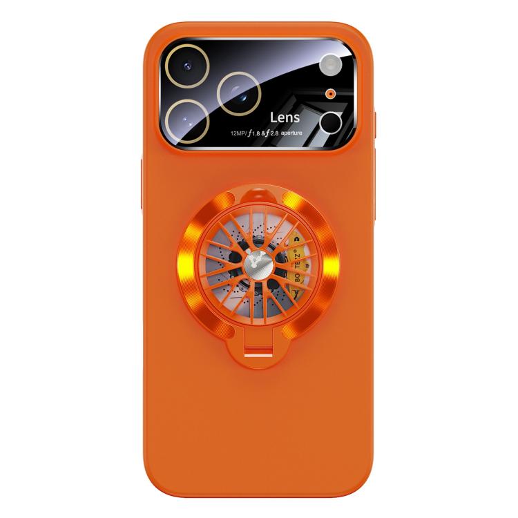 Capa para Telemóvel Magnética com Janela para Câmara em PC Vidrado e Suporte Giratório, Para iPhone 17 Pro Max, Para iPhone 17 Pro, Para iPhone 17, Para iPhone Air, Para iPhone 16 Pro Max, Para iPhone 16 Pro
