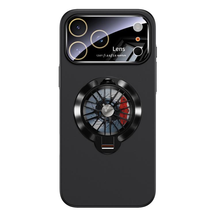 Capa para Telemóvel Magnética com Janela para Câmara em PC Vidrado e Suporte Giratório, Para iPhone 17 Pro Max, Para iPhone 17 Pro, Para iPhone 17, Para iPhone Air, Para iPhone 16 Pro Max, Para iPhone 16 Pro