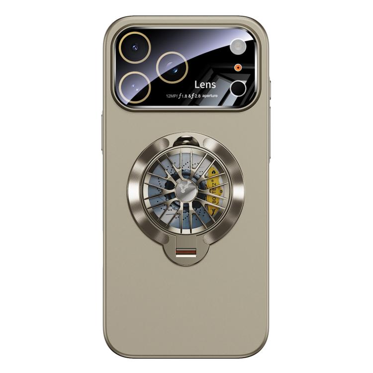 Capa para Telemóvel Magnética com Janela para Câmara em PC Vidrado e Suporte Giratório, Para iPhone 17 Pro Max, Para iPhone 17 Pro, Para iPhone 17, Para iPhone Air, Para iPhone 16 Pro Max, Para iPhone 16 Pro