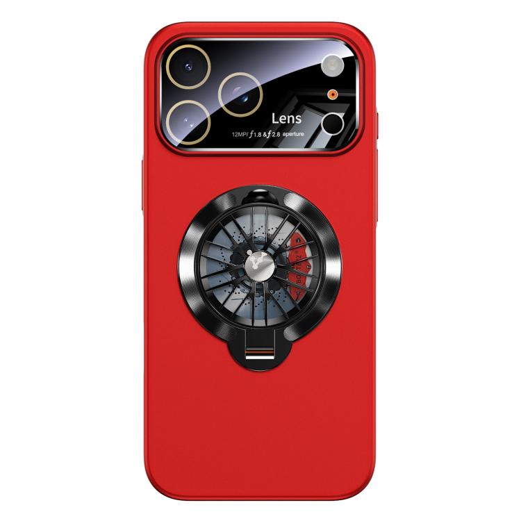 Capa para Telemóvel Magnética com Janela para Câmara em PC Vidrado e Suporte Giratório, Para iPhone 17 Pro Max, Para iPhone 17 Pro, Para iPhone 17, Para iPhone Air, Para iPhone 16 Pro Max, Para iPhone 16 Pro