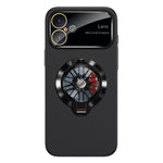 Capa para Telemóvel Magnética com Janela para Câmara em PC Vidrado e Suporte Giratório, Para iPhone 17 Pro Max, Para iPhone 17 Pro, Para iPhone 17, Para iPhone Air, Para iPhone 16 Pro Max, Para iPhone 16 Pro