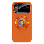 Capa para Telemóvel Magnética com Janela para Câmara em PC Vidrado e Suporte Giratório, Para iPhone 17 Pro Max, Para iPhone 17 Pro, Para iPhone 17, Para iPhone Air, Para iPhone 16 Pro Max, Para iPhone 16 Pro