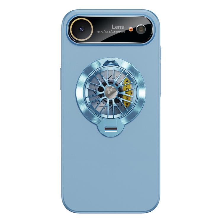 Capa para Telemóvel Magnética com Janela para Câmara em PC Vidrado e Suporte Giratório, Para iPhone 17 Pro Max, Para iPhone 17 Pro, Para iPhone 17, Para iPhone Air, Para iPhone 16 Pro Max, Para iPhone 16 Pro