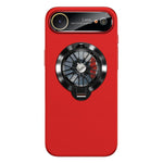 Capa para Telemóvel Magnética com Janela para Câmara em PC Vidrado e Suporte Giratório, Para iPhone 17 Pro Max, Para iPhone 17 Pro, Para iPhone 17, Para iPhone Air, Para iPhone 16 Pro Max, Para iPhone 16 Pro
