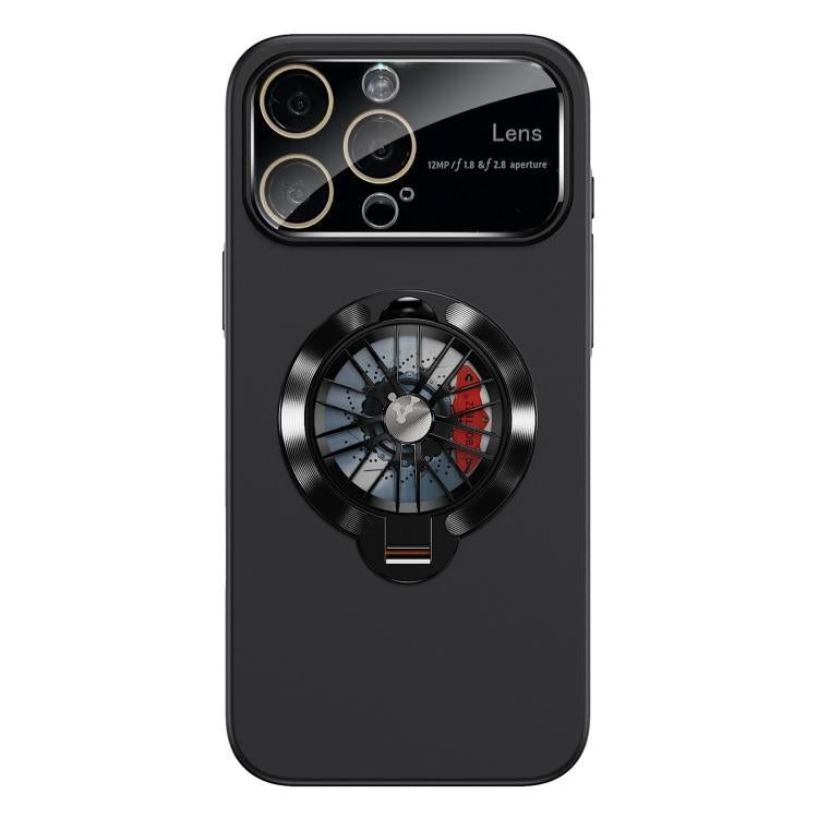 Capa para Telemóvel Magnética com Janela para Câmara em PC Vidrado e Suporte Giratório, Para iPhone 17 Pro Max, Para iPhone 17 Pro, Para iPhone 17, Para iPhone Air, Para iPhone 16 Pro Max, Para iPhone 16 Pro