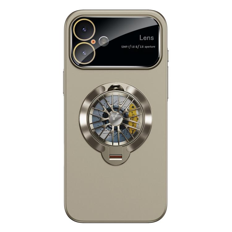 Capa para Telemóvel Magnética com Janela para Câmara em PC Vidrado e Suporte Giratório, Para iPhone 16 Plus, Para iPhone 16, Para iPhone 15 Pro Max, Para iPhone 15 Pro, Para iPhone 15 Plus, Para iPhone 15
