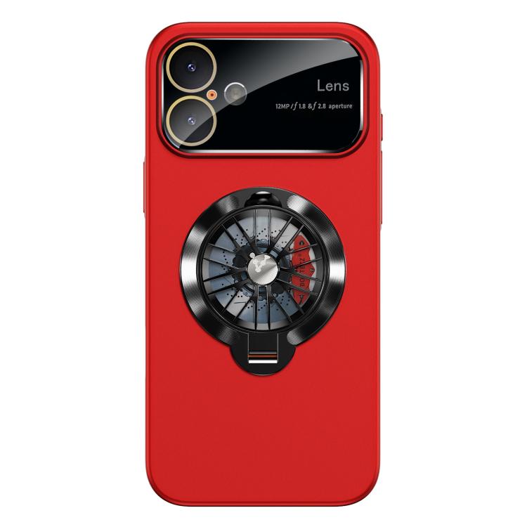 Capa para Telemóvel Magnética com Janela para Câmara em PC Vidrado e Suporte Giratório, Para iPhone 16 Plus, Para iPhone 16, Para iPhone 15 Pro Max, Para iPhone 15 Pro, Para iPhone 15 Plus, Para iPhone 15