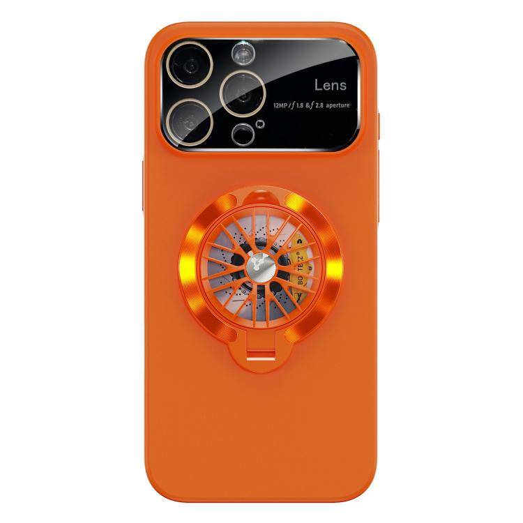 Capa para Telemóvel Magnética com Janela para Câmara em PC Vidrado e Suporte Giratório, Para iPhone 16 Plus, Para iPhone 16, Para iPhone 15 Pro Max, Para iPhone 15 Pro, Para iPhone 15 Plus, Para iPhone 15
