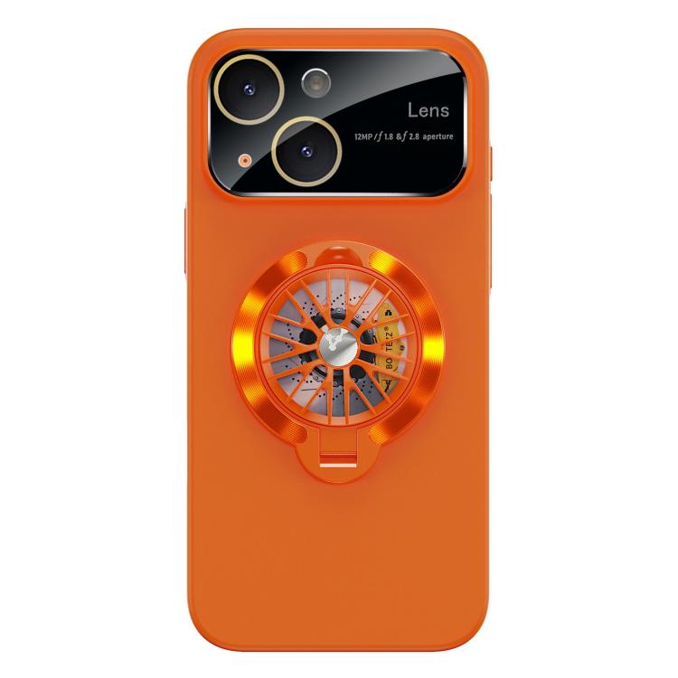 Capa para Telemóvel Magnética com Janela para Câmara em PC Vidrado e Suporte Giratório, Para iPhone 14 Plus, Para iPhone 14, Para iPhone 14 Pro, Para iPhone 14 Pro Max, Para iPhone 13 Pro Max, Para iPhone 13 Pro
