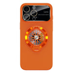 Capa para Telemóvel Magnética com Janela para Câmara em PC Vidrado e Suporte Giratório, Para iPhone 14 Plus, Para iPhone 14, Para iPhone 14 Pro, Para iPhone 14 Pro Max, Para iPhone 13 Pro Max, Para iPhone 13 Pro