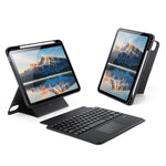 Capa de tablet em pele vegana com teclado magnético retroiluminado DUX DUCIS DK Series, Para iPad Pro 13 2025 / 2024, Para iPad Pro 11 2025 / 2024, Para iPad 2025 / 2022, Para iPad Air 11 2025 / 2024, Para iPad Air 13 2025 / 2024