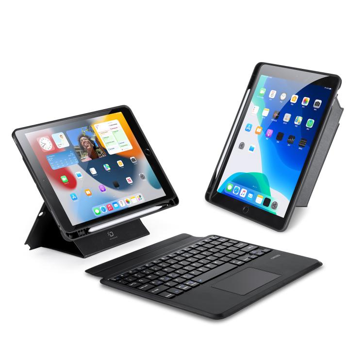 Capa de tablet em pele vegana com teclado magnético retroiluminado DUX DUCIS DK Series, Para iPad Pro 13 2025 / 2024, Para iPad Pro 11 2025 / 2024, Para iPad 2025 / 2022, Para iPad Air 11 2025 / 2024, Para iPad Air 13 2025 / 2024