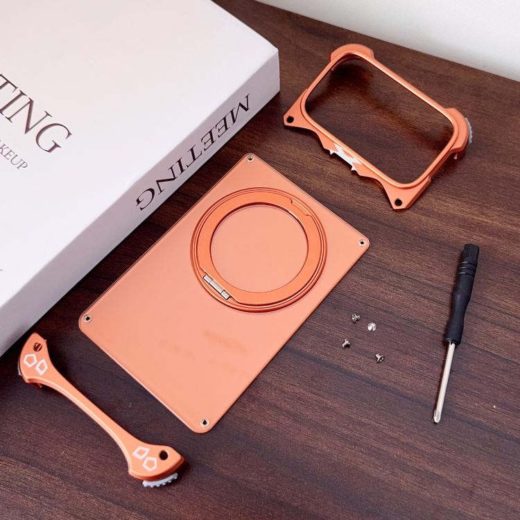 Capa de Telemóvel Magnética com Suporte Rotativo 360 sem Moldura na Cor Original Jaguar, Para iPhone 17 Pro Max, Para iPhone 17 Pro
