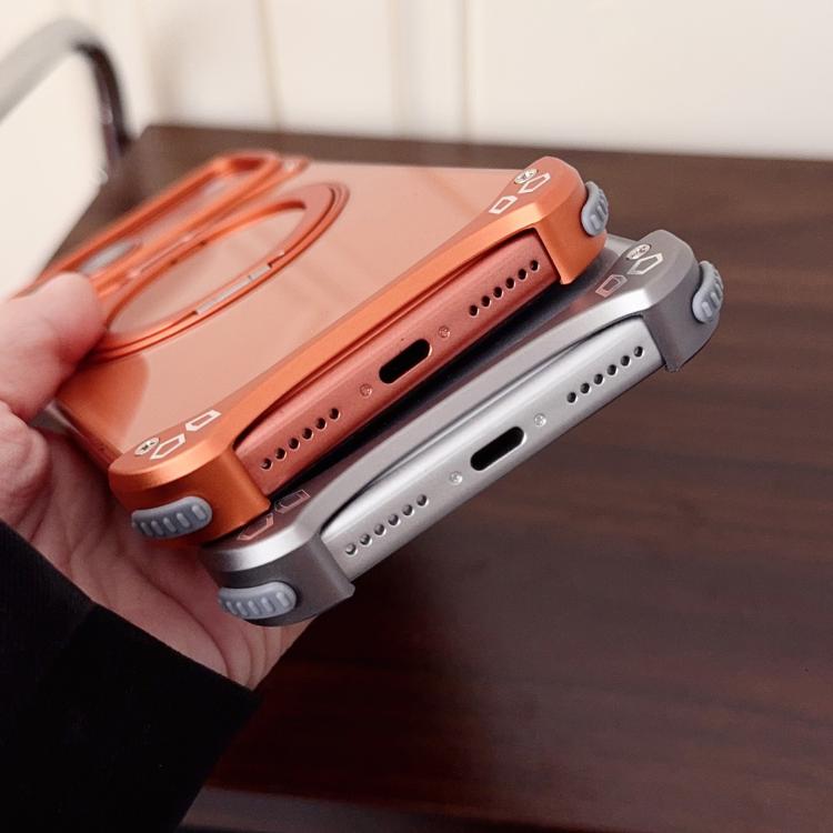 Capa de Telemóvel Magnética com Suporte Rotativo 360 sem Moldura na Cor Original Jaguar, Para iPhone 17 Pro Max, Para iPhone 17 Pro