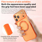 Capa de Telemóvel Magnética em Pele Vegana com Suporte Rotativo de 360 Graus, Para iPhone 17 Pro Max, Para iPhone 17 Pro, Para iPhone 17