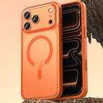 Capa de Telemóvel Magnética em Pele Vegana, Para iPhone 17 Pro Max, Para iPhone 17 Pro, Para iPhone 17