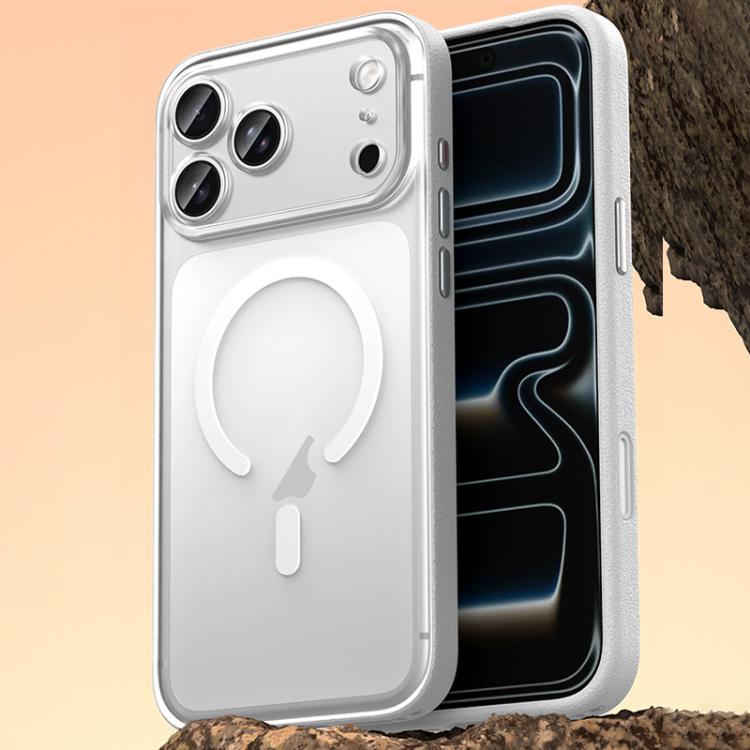 Capa de Telemóvel Magnética em Pele Vegana, Para iPhone 17 Pro Max, Para iPhone 17 Pro, Para iPhone 17