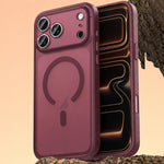 Capa de Telemóvel Magnética em Pele Vegana, Para iPhone 17 Pro Max, Para iPhone 17 Pro, Para iPhone 17