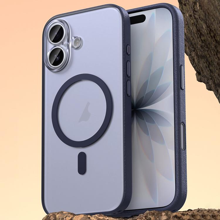 Capa de Telemóvel Magnética em Pele Vegana, Para iPhone 17 Pro Max, Para iPhone 17 Pro, Para iPhone 17