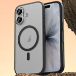 Capa de Telemóvel Magnética em Pele Vegana, Para iPhone 17 Pro Max, Para iPhone 17 Pro, Para iPhone 17