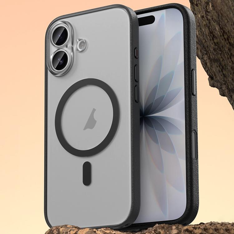 Capa de Telemóvel Magnética em Pele Vegana, Para iPhone 17 Pro Max, Para iPhone 17 Pro, Para iPhone 17