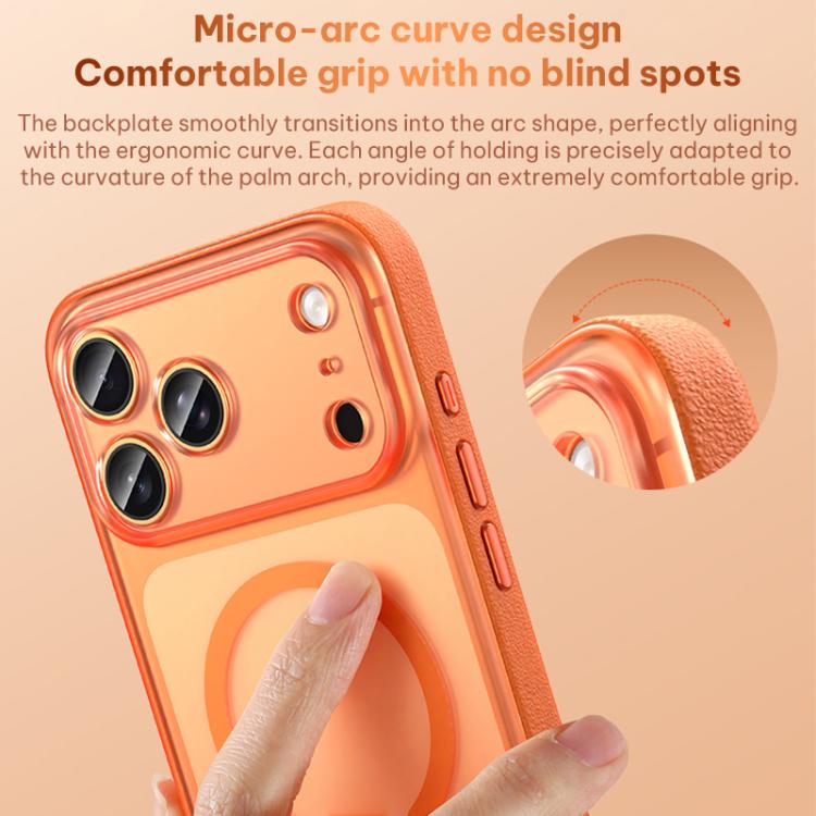 Capa de Telemóvel Magnética em Pele Vegana, Para iPhone 17 Pro Max, Para iPhone 17 Pro, Para iPhone 17