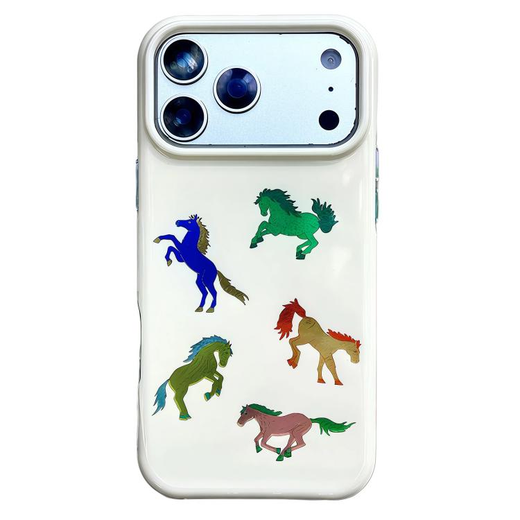 Capa de Telemóvel TPU com Padrão IMD e Bordas Arredondadas, Para iPhone 17 Pro Max, Para iPhone 17 Pro, Para iPhone 17