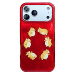 Capa de Telemóvel TPU com Padrão IMD e Bordas Arredondadas, Para iPhone 17 Pro Max, Para iPhone 17 Pro, Para iPhone 17