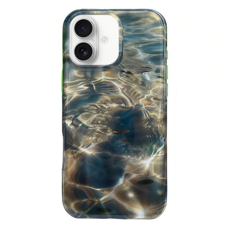 Capa de Telemóvel TPU com Padrão IMD e Bordas Arredondadas, Para iPhone 17 Pro Max, Para iPhone 17 Pro, Para iPhone 17