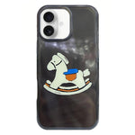 Capa de Telemóvel TPU com Padrão IMD e Bordas Arredondadas, Para iPhone 17 Pro Max, Para iPhone 17 Pro, Para iPhone 17