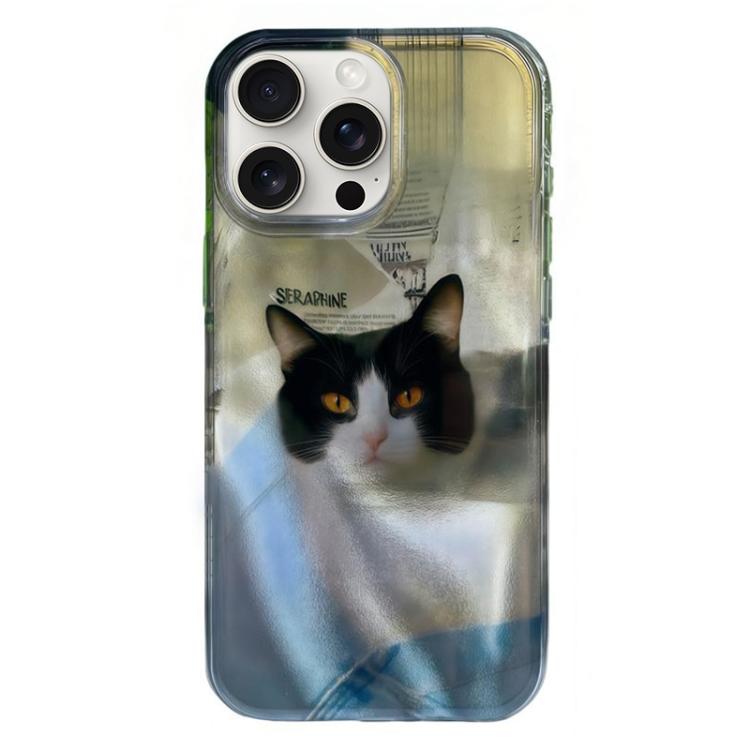 Capa de Telemóvel TPU com Padrão IMD e Bordas Arredondadas, Para iPhone 15 Pro Max, Para iPhone 15 Pro, Para iPhone 15