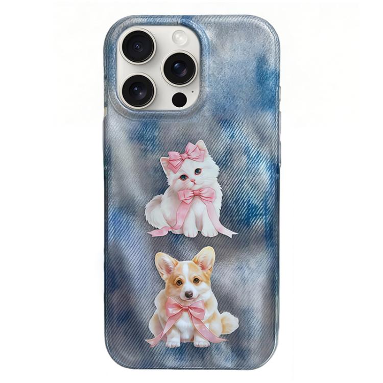 Capa de Telemóvel TPU com Padrão IMD e Bordas Arredondadas, Para iPhone 15 Pro Max, Para iPhone 15 Pro, Para iPhone 15