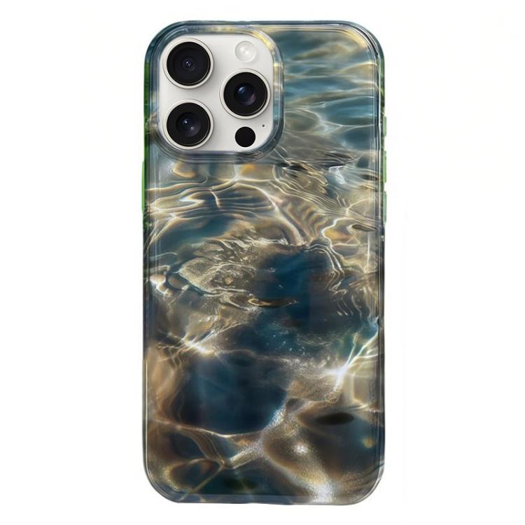 Capa de Telemóvel TPU com Padrão IMD e Bordas Arredondadas, Para iPhone 15 Pro Max, Para iPhone 15 Pro, Para iPhone 15