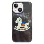 Capa de Telemóvel TPU com Padrão IMD e Bordas Arredondadas, Para iPhone 15 Pro Max, Para iPhone 15 Pro, Para iPhone 15