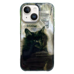 Capa de Telemóvel TPU com Padrão IMD e Bordas Arredondadas, Para iPhone 14, Para iPhone 14 Pro, Para iPhone 14 Pro Max