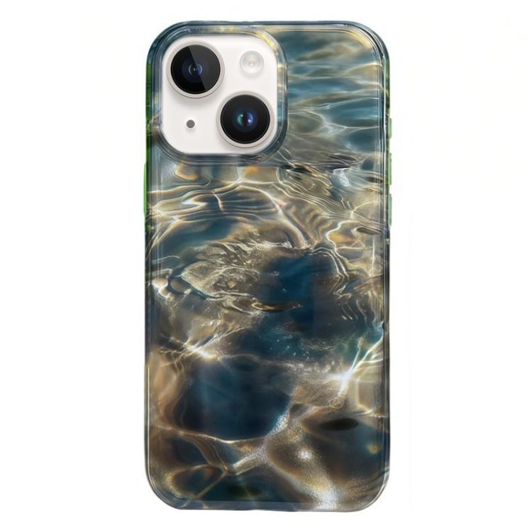 Capa de Telemóvel TPU com Padrão IMD e Bordas Arredondadas, Para iPhone 14, Para iPhone 14 Pro, Para iPhone 14 Pro Max