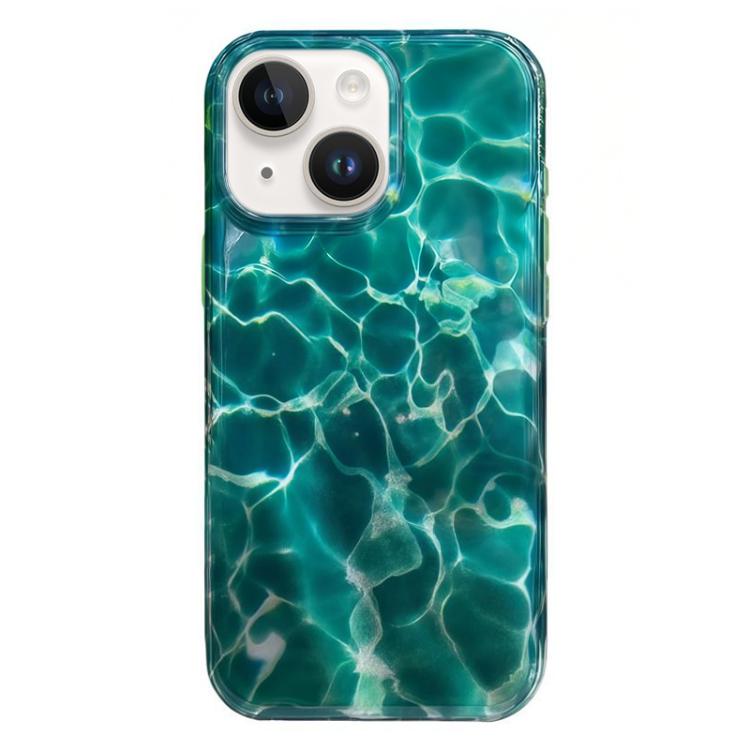 Capa de Telemóvel TPU com Padrão IMD e Bordas Arredondadas, Para iPhone 14, Para iPhone 14 Pro, Para iPhone 14 Pro Max